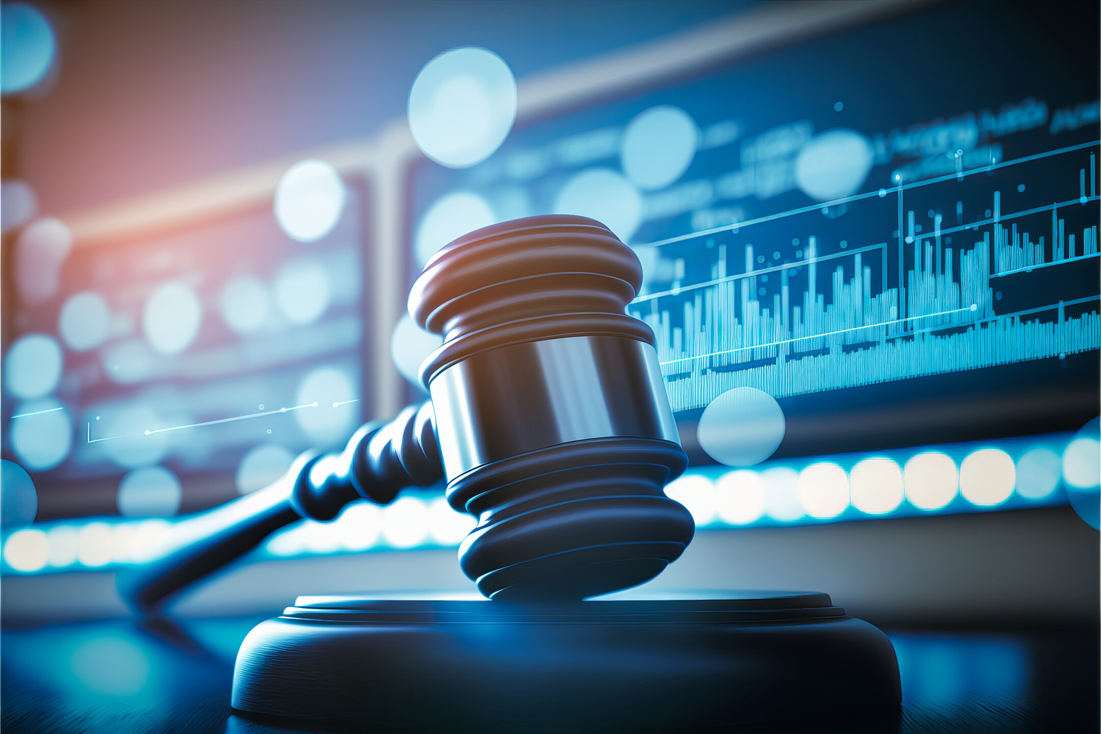 Precise and impressive, this judge’s gavel represents the legal